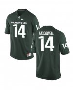 Women's Malik McDowell Michigan State Spartans #14 Nike NCAA Green Authentic College Stitched Football Jersey YA50F55HN